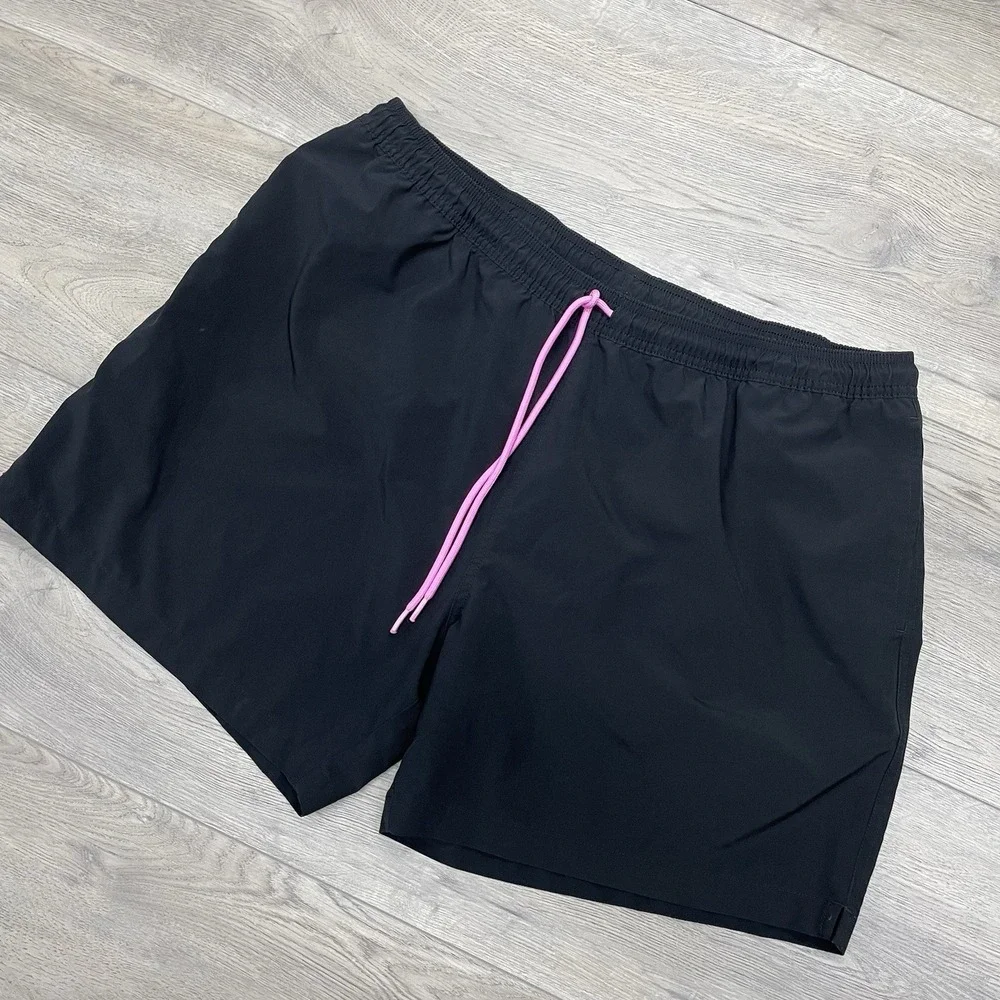 Chubbies Black Flamingo Swim Shorts Men's Sz XXL Prep Beach Frat